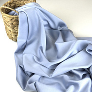 Шелк вискозный цвет небесно-голубой