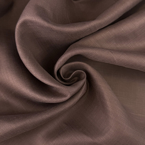 картинка Ткань плательная "Тенсел-лен" цвет коричневый от интернет магазина