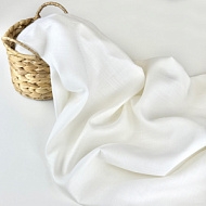 Ткань плательная "Тенсел-лен" цвет айвори