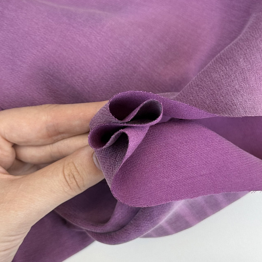 картинка Ткань плательная "Мраморная орхидея" цвет сиреневый от интернет магазина