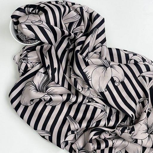 картинка Вискозный шелк "Лилии" от интернет магазина