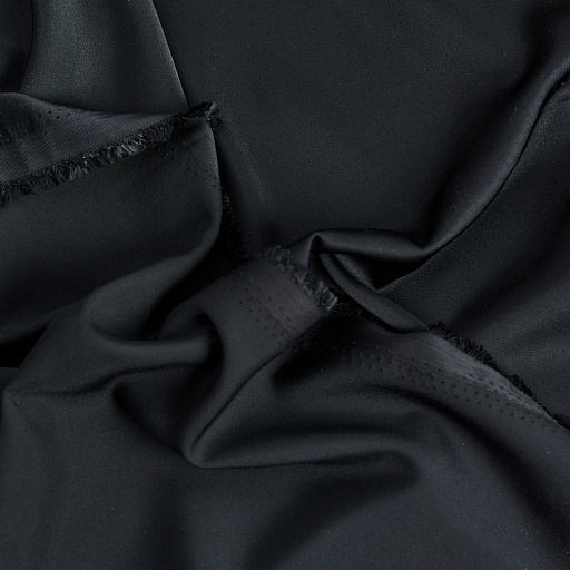 картинка Шелк искусственный цвет черный от интернет магазина